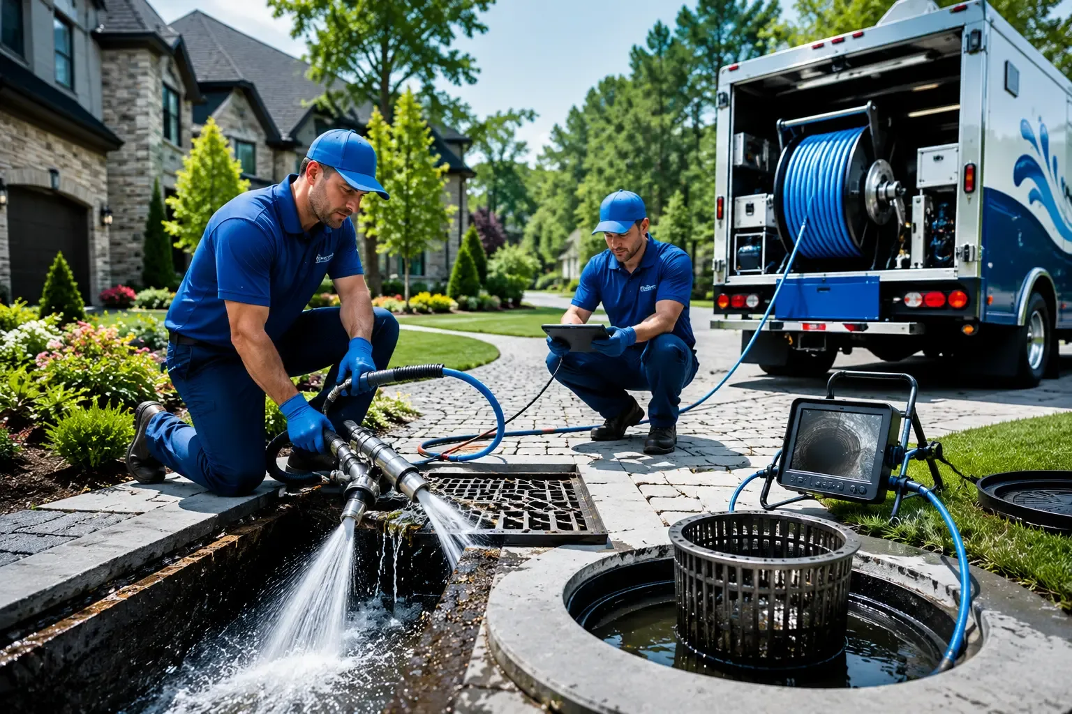 Local outdoor drain cleaning professionals in Buffalo, TX