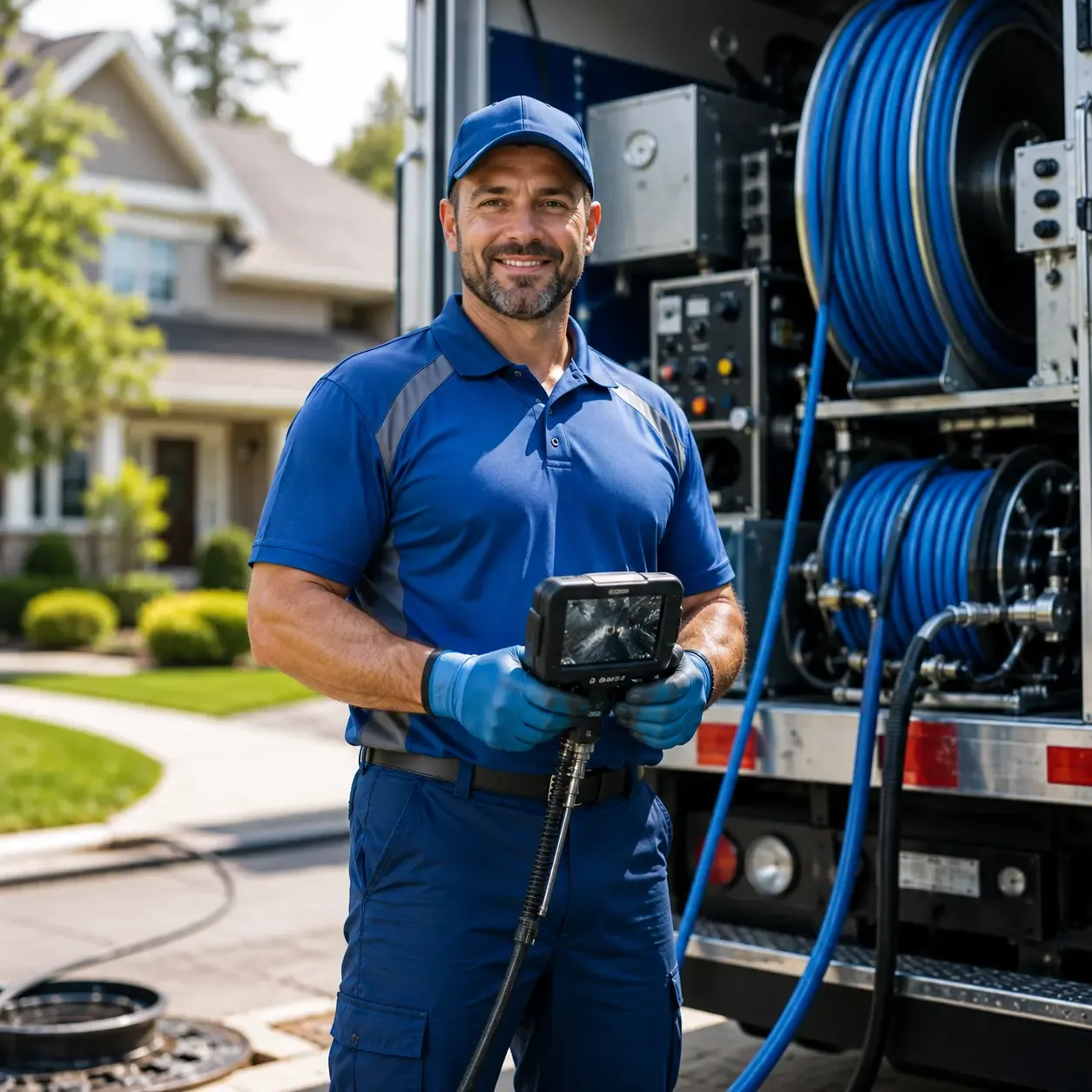 Local outdoor drain cleaning specialists in Buffalo, TX